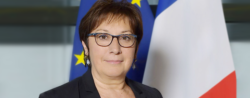 Martine Pinville, secrétaire d’État en charge du Commerce, de l'Artisanat, de la Consommation et de l’Économie sociale et solidaire - Photo : Gouvernement.fr