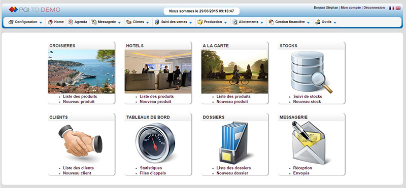 PGI T.O, solution métier au service des professionnels du voyage