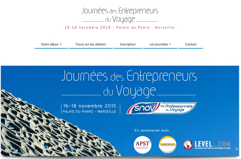 Journées des Entrepreneurs du Voyage du SNAV : demandez le programme !