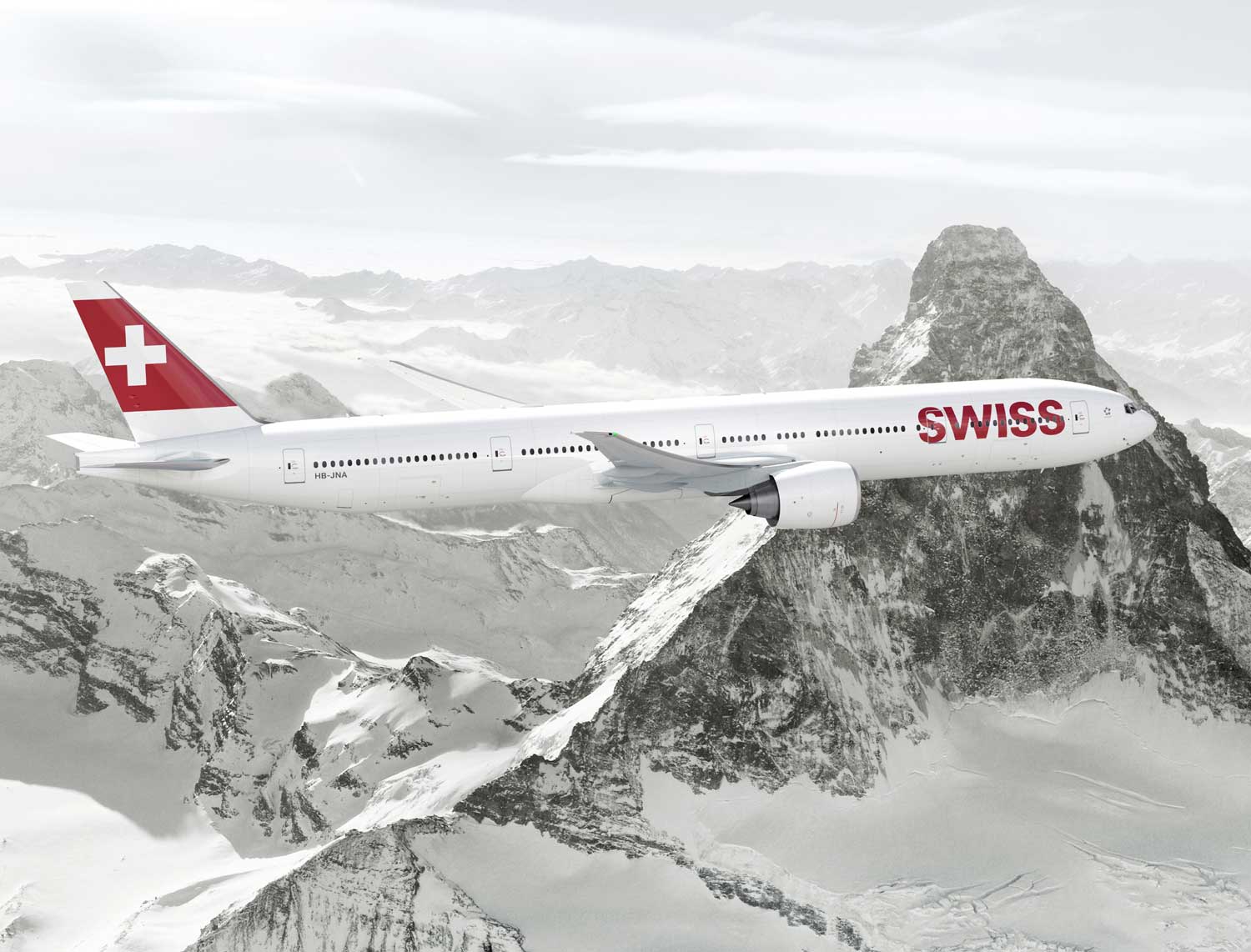 La compagnie Swiss a commandé neuf Boeing 777 pour renouveler sa flotte long courrier. DR Swiss.