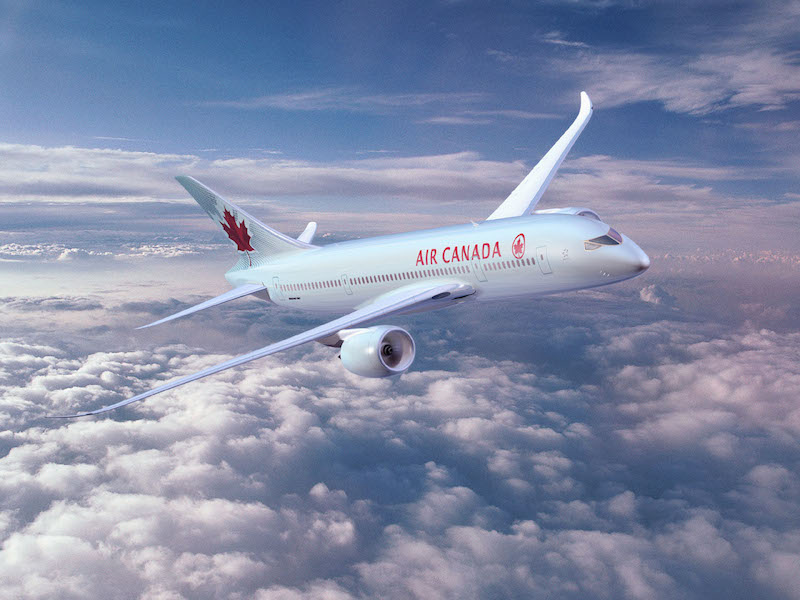 Le nouveau Boeing 787 d'Air Canada opèrera la ligne Paris Toronto en octobre prochain. DR Air Canada.