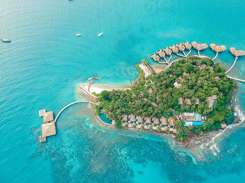 Song Saa Private Island près de l'île de Koh Rong © Song Saa Private Island