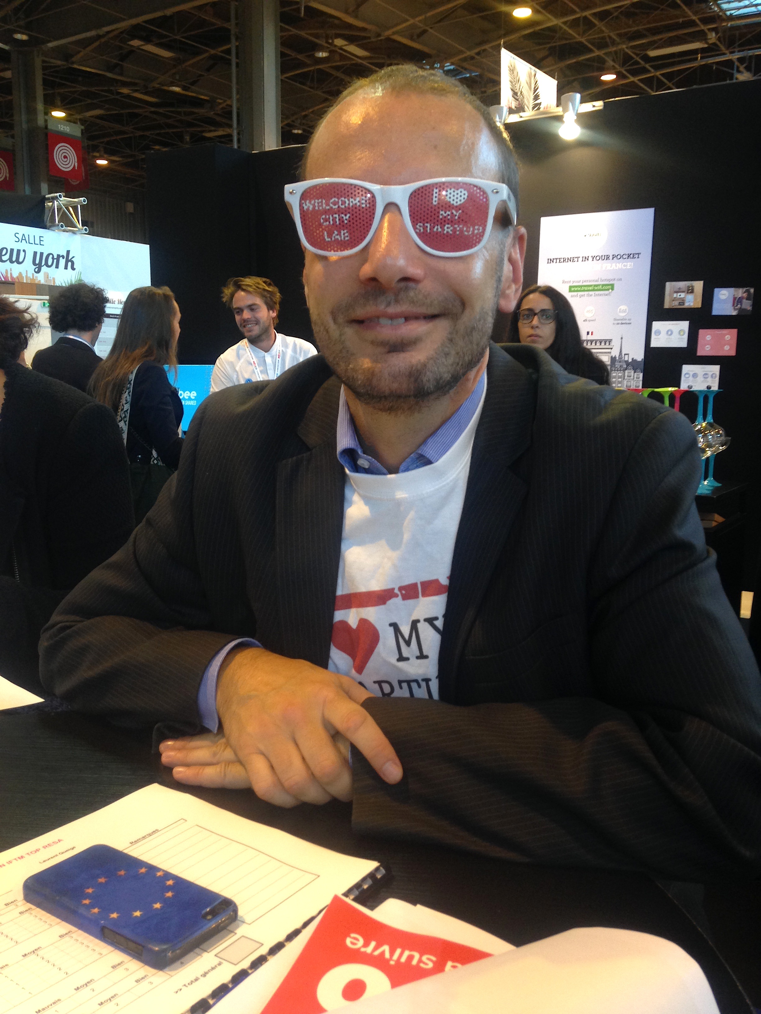 Laurent Queige, jury et directeur de l'incubateur Welcome City Lab (c) Johanna Gutkind