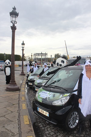 Des hôtesses et des mascottes vont vanter les atouts touristiques du Sichuan aux Parisiens - Photo DR