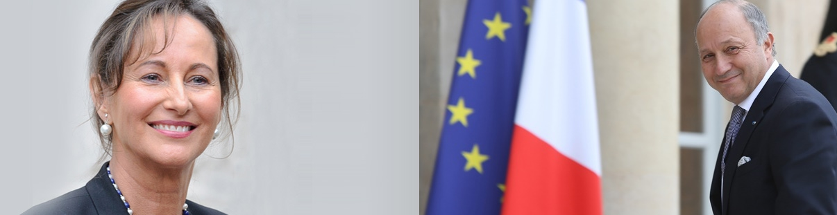 Selon L'Opinion, Ségolène Royal serait en pôle position pour prendre la suite de Laurent Fabius en tant que ministre des Affaires étrangères - Photos : Gouvernement.fr