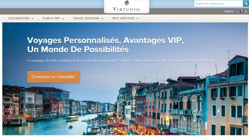 Le réseau d'agences de voyages de luxe Virtuoso arrive en France avec six nouveaux membres - DR : Capture d'écran Virtuoso