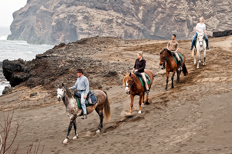 Les cavaliers pourront profiter du décor version science fiction de « l’île bleue » - DR : Cheval d'Aventure Les cavaliers pourront profiter du décor version science fiction de « l’île bleue » - DR : Cheval d'Aventure