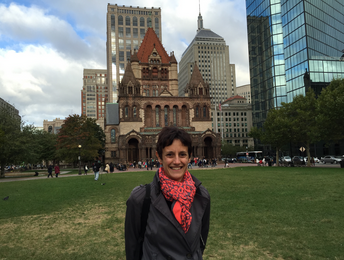 Maryline Plard a pu découvrir Boston le temps d'un long week-end - Photo DR