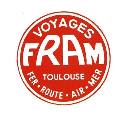 Le premier logo de Fram - DR : Fram