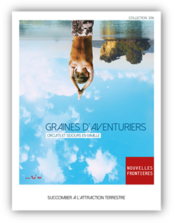 Nouvelles Frontières profitera de Kidexpo pour présenter sa nouvelle brochure "Graines d'Aventuriers" - DR : Nouvelles Frontières Nouvelles Frontières profitera de Kidexpo pour présenter sa nouvelle brochure "Graines d'Aventuriers" - DR : Nouvelles Frontières