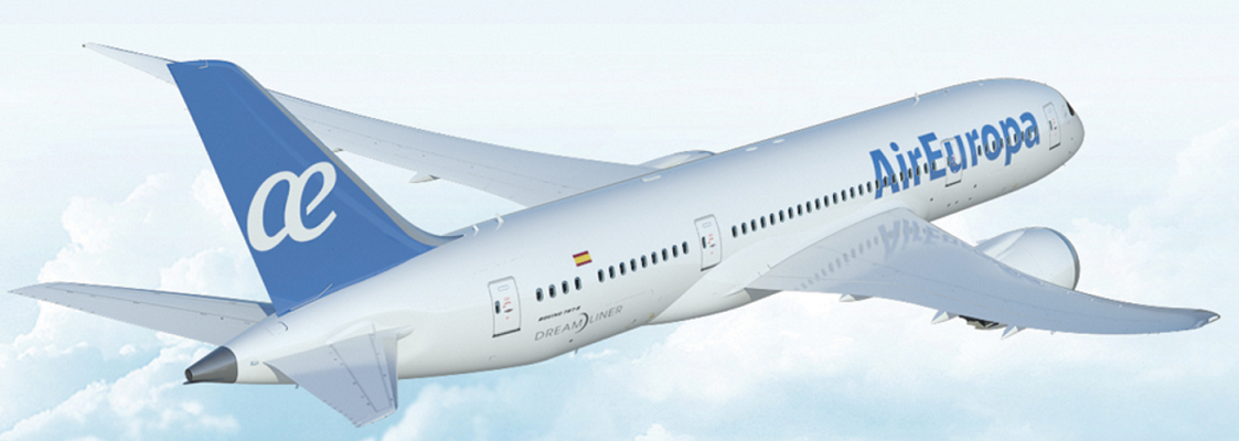 Air Europa redécore ses avions avec sa nouvelle identité visuelle - DR : Air Europa