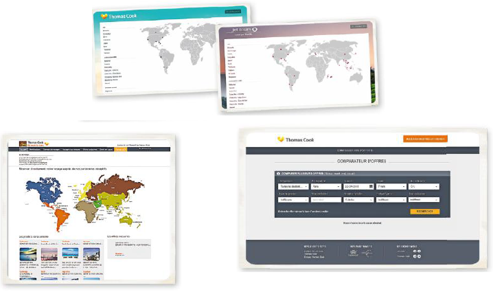 Thomas Cook propose trois nouveaux outils numériques aux agents de voyages de son réseau - DR : Thomas Cook Thomas Cook propose trois nouveaux outils numériques aux agents de voyages de son réseau - DR : Thomas Cook