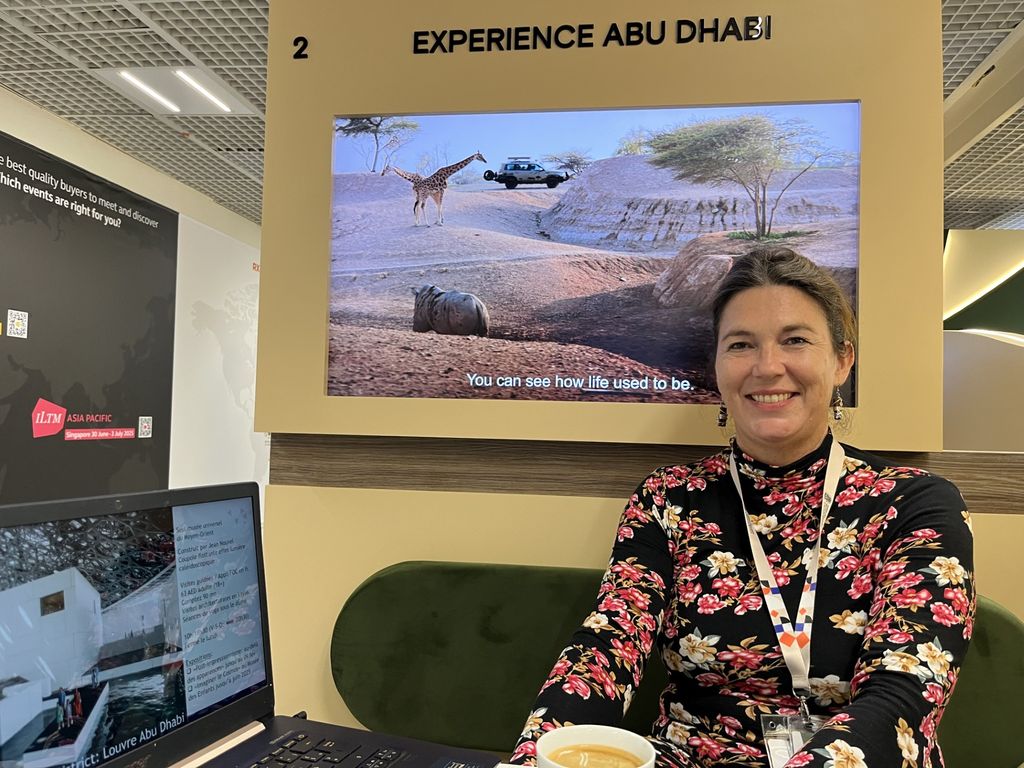 Isabelle Trotzier, Country manager France pour le tourisme d'Abu Dhabi (©PB) Isabelle Trotzier, Country manager France pour le tourisme d'Abu Dhabi (©PB)