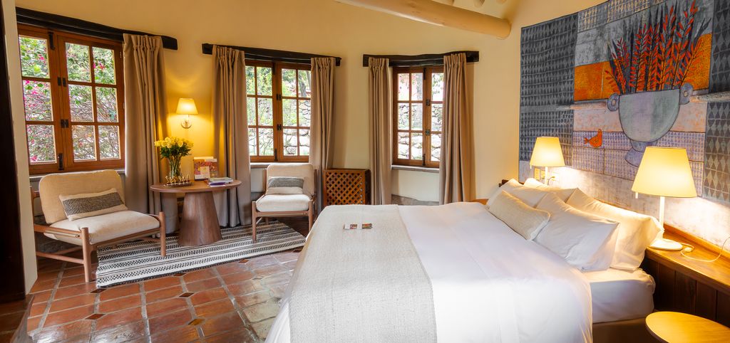 Le restaurant gastronomique  "Killa Wasi" revisite les traditions culinaires rustiques locales en y mêlant une touche contemporaine (© José Alcántara/ Sol Y Luna) Le restaurant gastronomique  "Killa Wasi" revisite les traditions culinaires rustiques locales en y mêlant une touche contemporaine (© José Alcántara/ Sol Y Luna)