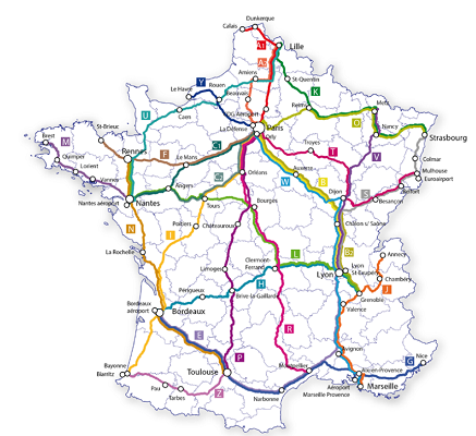 Le réseau Hiver 2015/2016 d'Isilines compte 26 lignes d'autocars en France - DR : Isilines