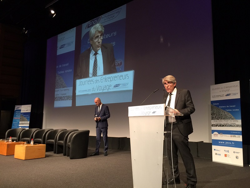 Congrès du SNAV : "Le tourisme sera bousculé", selon L. Salemi (Live)