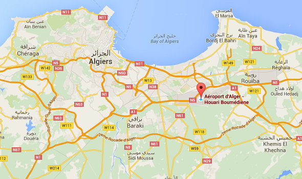 L'aéroport d'Alger prévoit des extensions pour accompagner la hausse de son trafic à venir - DR : Google Maps L'aéroport d'Alger prévoit des extensions pour accompagner la hausse de son trafic à venir - DR : Google Maps