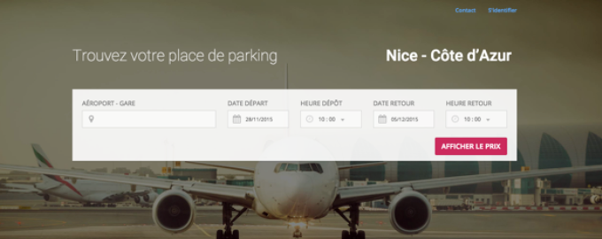 TravelerPark développe ses activité hors de France - Capture d'écran