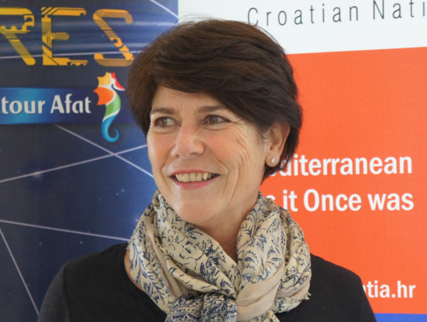 Dominique Beljanski, président de la coopérative Selectour Afat à l'occasion du Congrès du réseau à Split en Coratie en 2014 -Photo CE