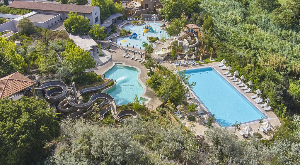 Vue aérienne de l'Acqua Park (© Costa Navarino) Vue aérienne de l'Acqua Park (© Costa Navarino)