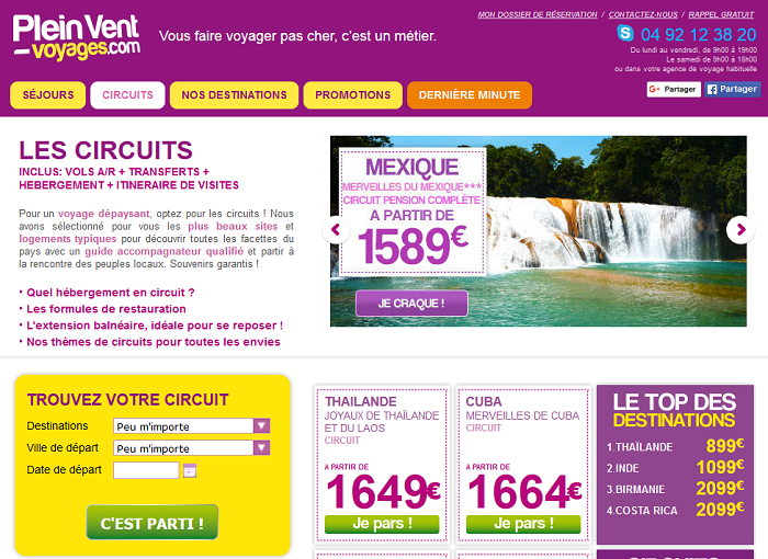 Plein Vent : les réservations vols réguliers printemps/été 2016 sont ouvertes ! Plein Vent : les réservations vols réguliers printemps/été 2016 sont ouvertes !