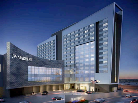 Le JW Marriott Minneappolis Mall of America compte 342 chambres - Photo : JW Marriott