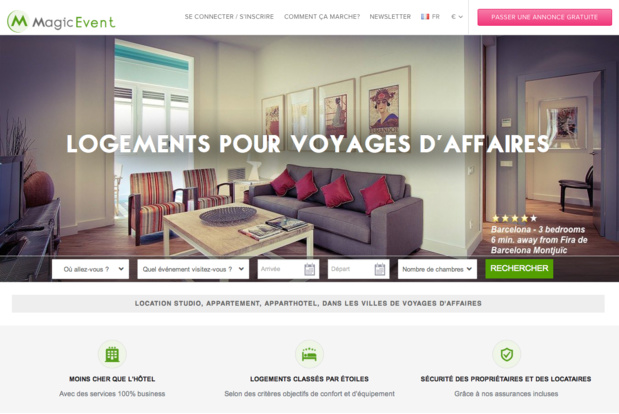 Les logements pour voyages d'affaires MagicEvent