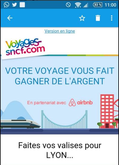 Tourisme collaboratif : Voyages-sncf.com s'associe à Airbnb