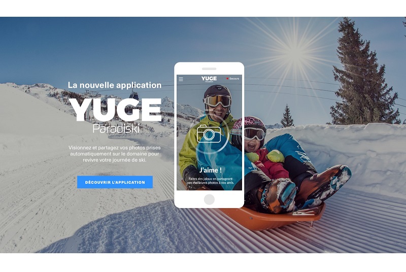 Yuge, l’application des skieurs connectés
