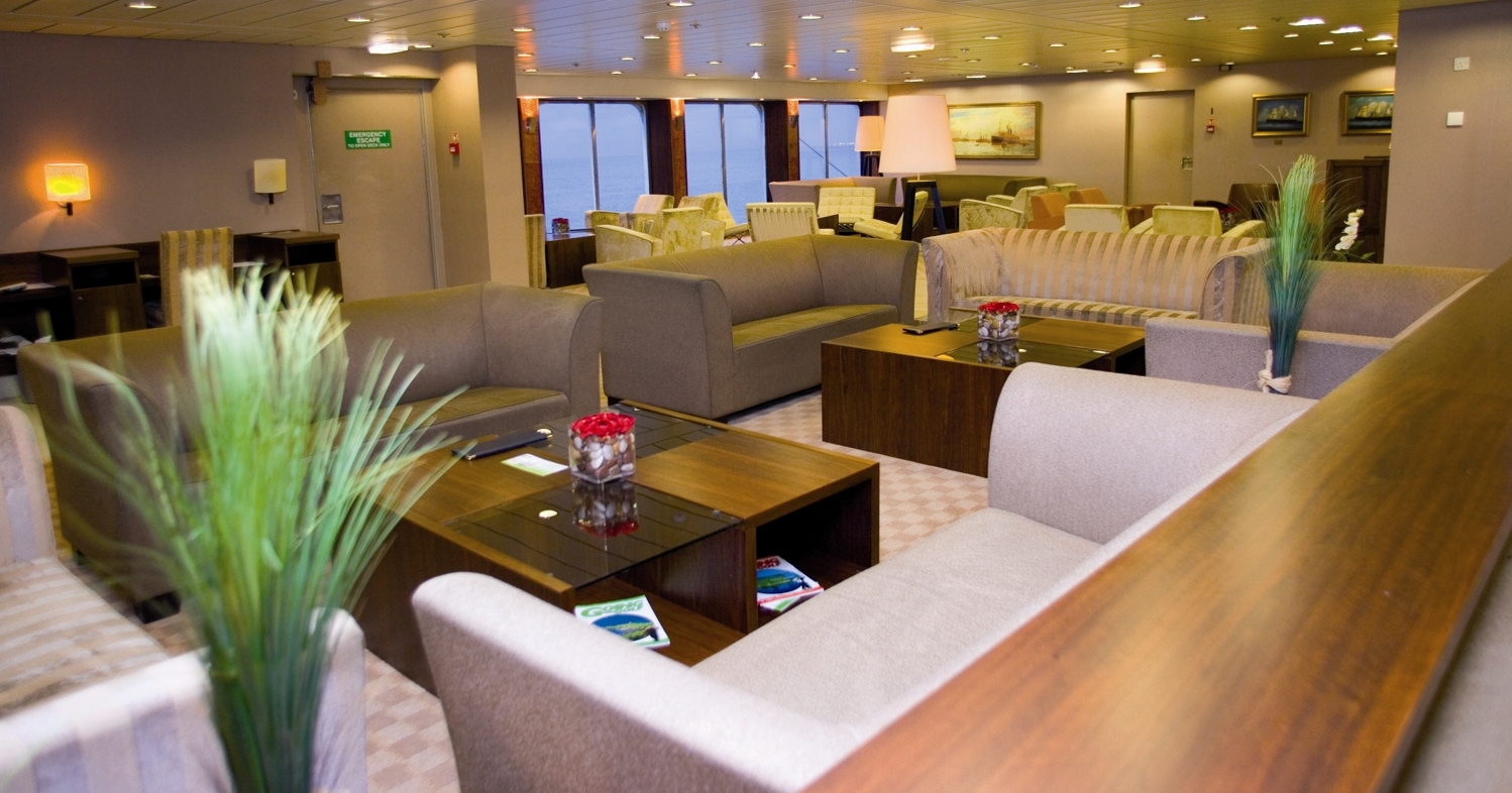 Le "Lounge" du Pride of Kent - Photo P&O Le "Lounge" du Pride of Kent - Photo P&O
