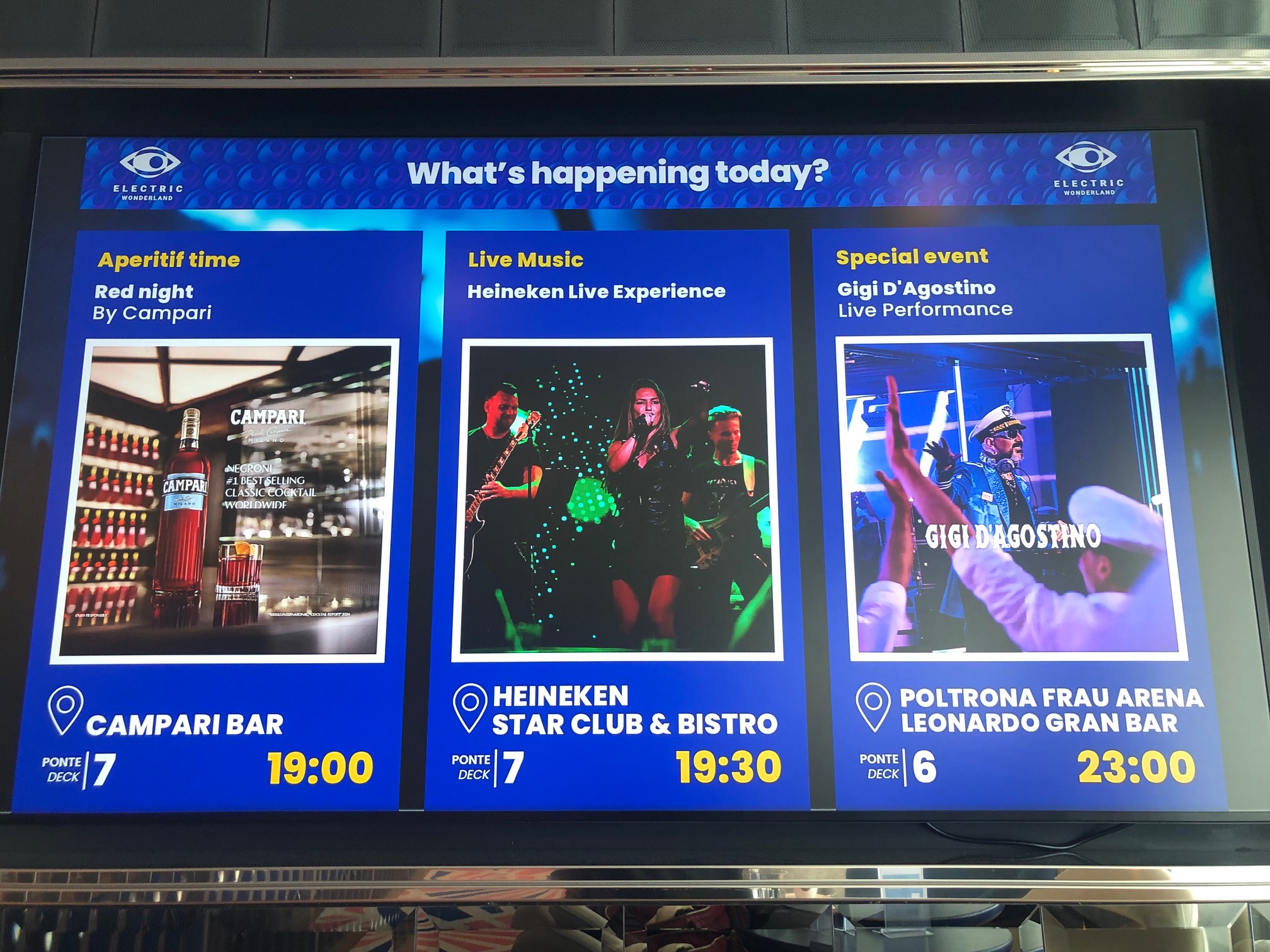 Il est clair que la thématique des croisières musicales peut séduire une clientèle spécifique et Costa fait bien de jouer cette carte - Photo JS Il est clair que la thématique des croisières musicales peut séduire une clientèle spécifique et Costa fait bien de jouer cette carte - Photo JS