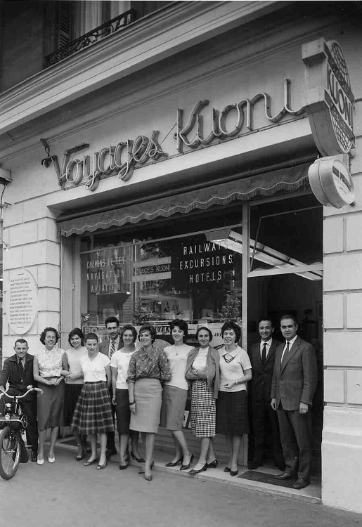 Agence Kuoni Zurich 1956 - 1958