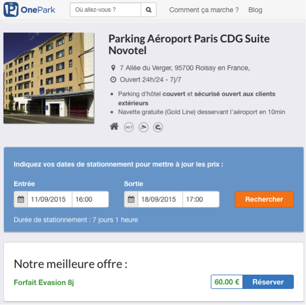 Source : onepark.fr