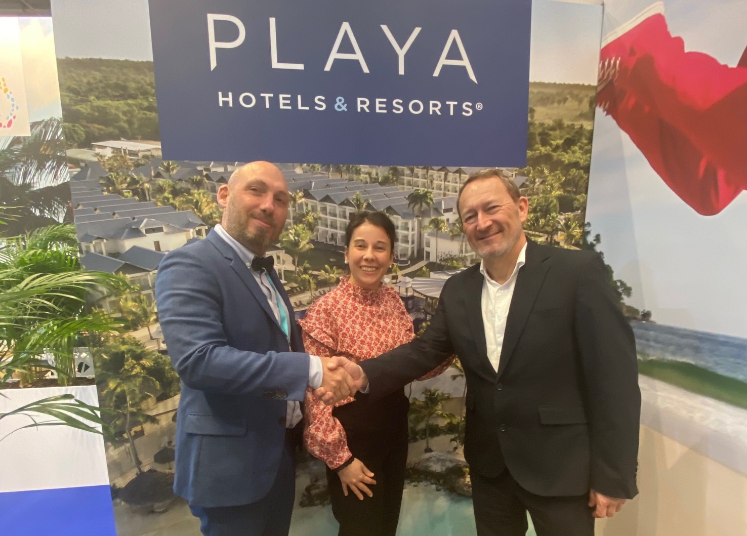 Sur la photo de gauche à droite: Raphael Auvray, Directeur de la production Ôvoyages et Rejane Cadoret, responsable zone Caraïbes Asie Ôvoyages - Photo ÔVoyages Sur la photo de gauche à droite: Raphael Auvray, Directeur de la production Ôvoyages et Rejane Cadoret, responsable zone Caraïbes Asie Ôvoyages - Photo ÔVoyages