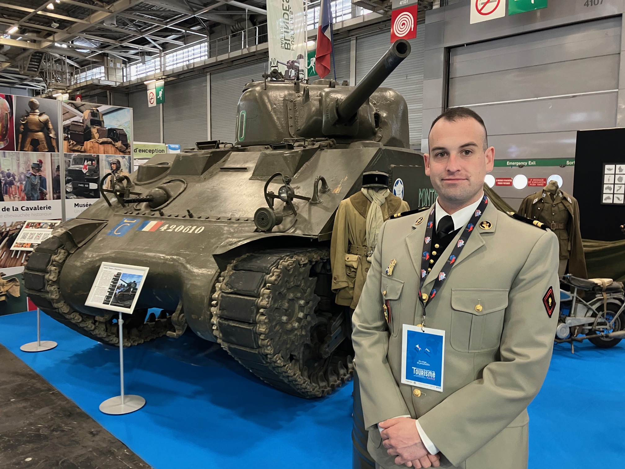 Le salon propose un espace dédié au tourisme de mémoire. (c)T.Beaurepère Le salon propose un espace dédié au tourisme de mémoire. (c)T.Beaurepère