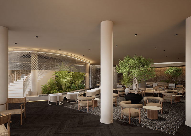 Image de synthèse – Représentation du futur établissement © Bahia Principe Hotels & Resorts