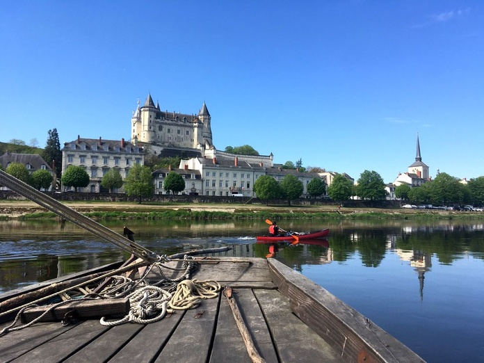 Le classement du Val de Loire par l'Unesco (Ici, Saumur et son château) a consacré la reconnaissance d'un paysage culturel exceptionnel le long d'un fleuve (©PB)