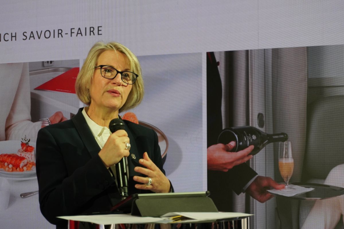Anne Rigail : "Une célébration du made in France". Crédit C.Hardin Anne Rigail : "Une célébration du made in France". Crédit C.Hardin