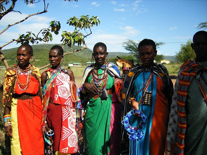 Les femmes masaï