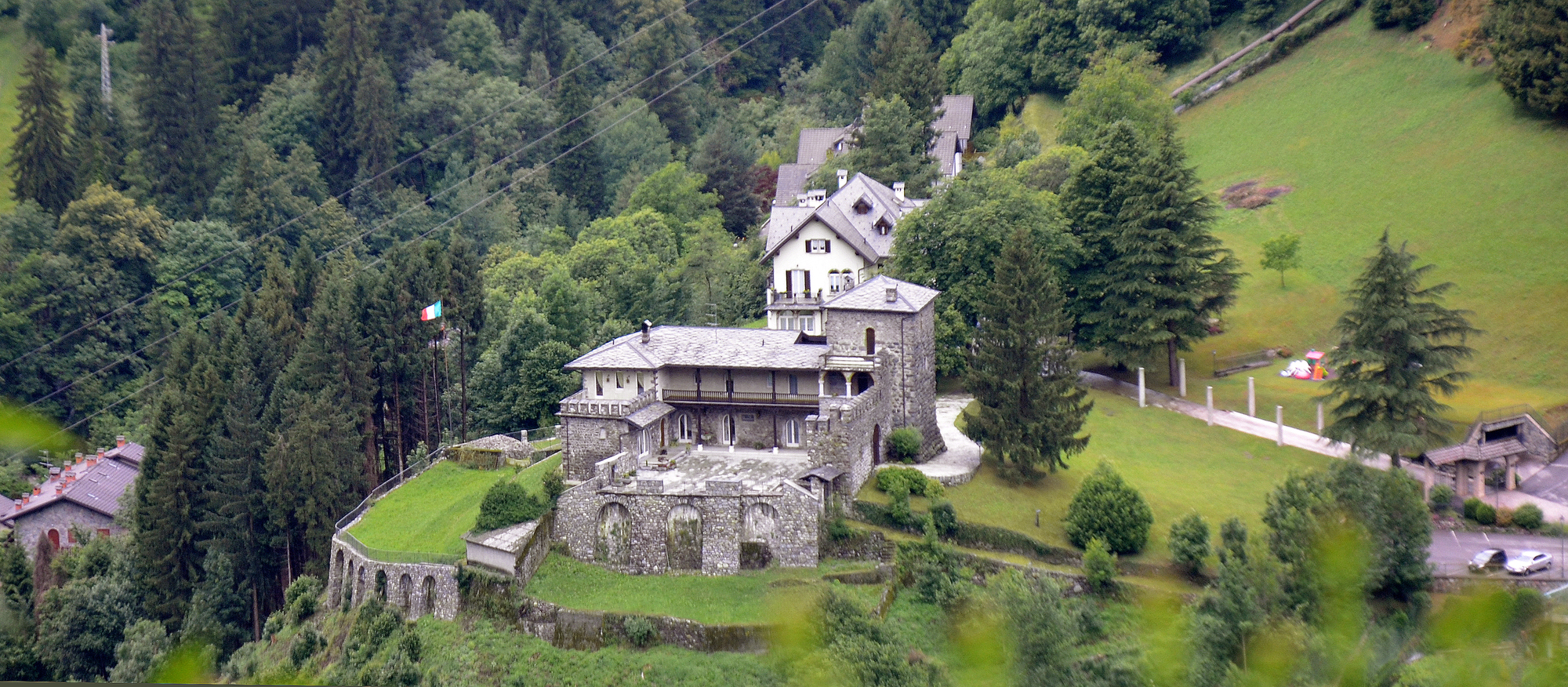 La petite ville de Gromo /crédit DepositPhoto