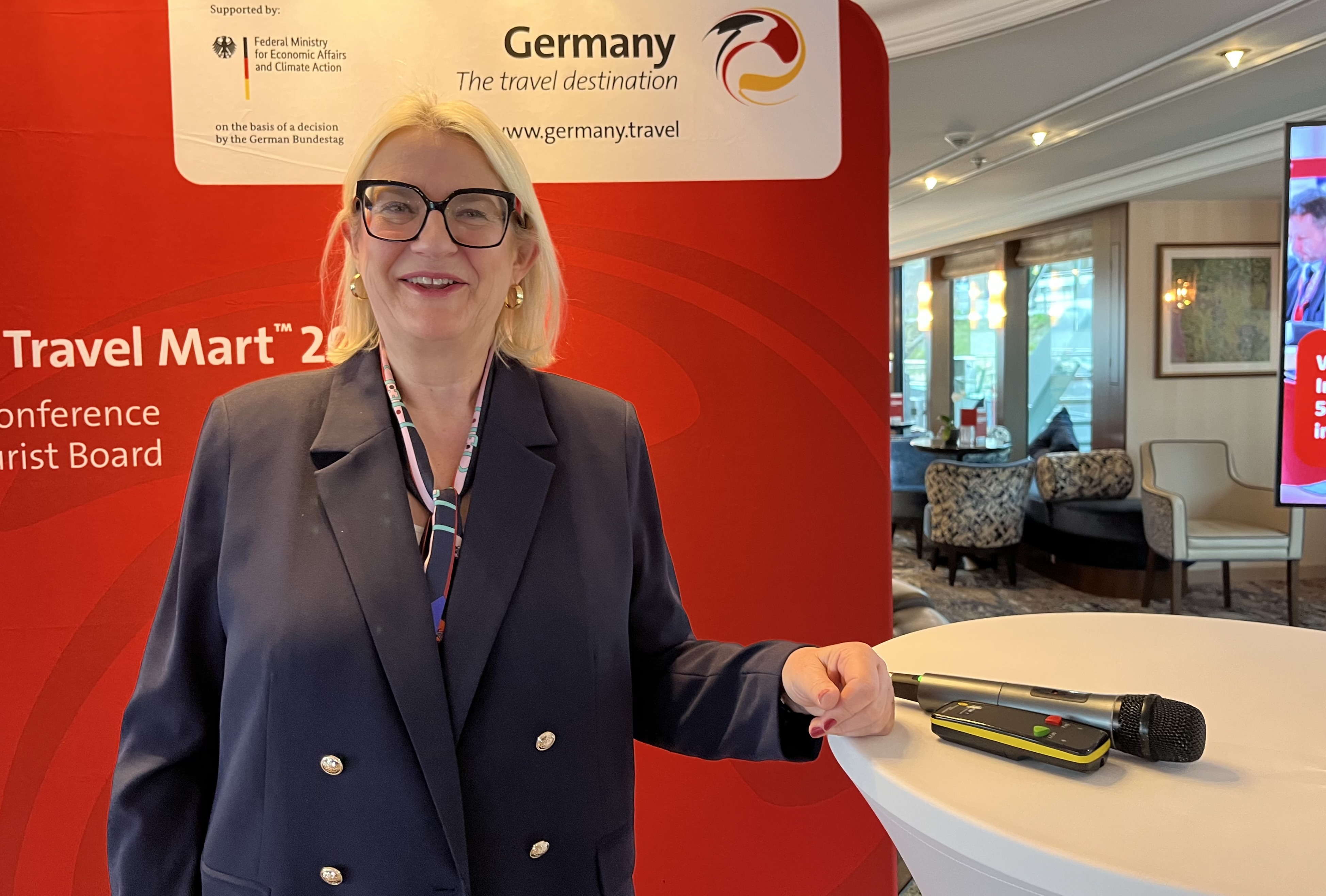Petra Hedorfer, directrice générale de l’Office allemand du tourisme (©PB)