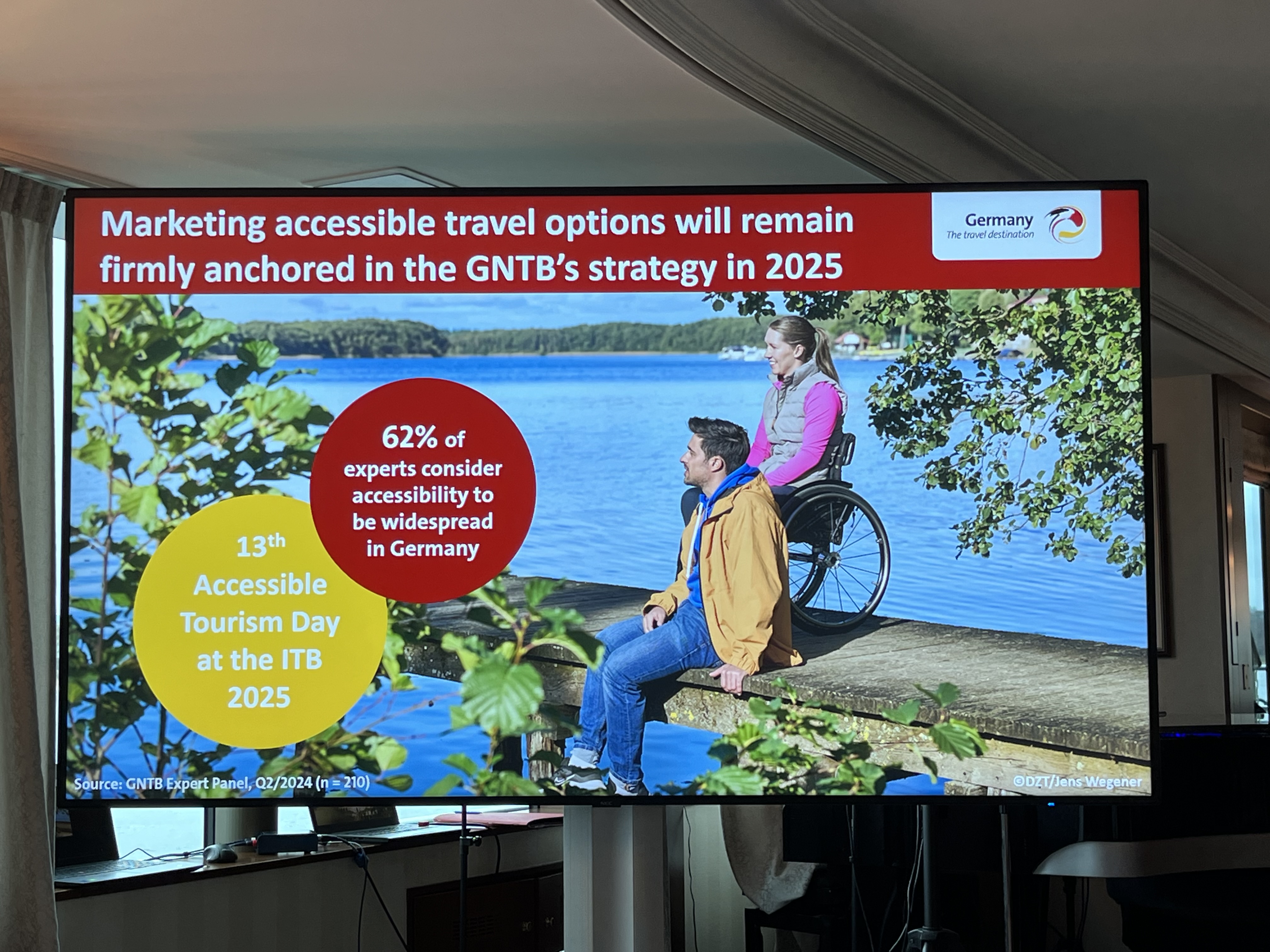 En 2025, l’accessibilité sera de nouveau au cœur des préoccupations de l’Office du tourisme allemand (@PB)