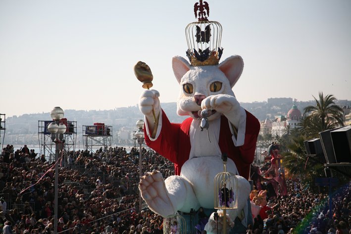 Nice : le Carnaval 2008 a connu une bonne affluence