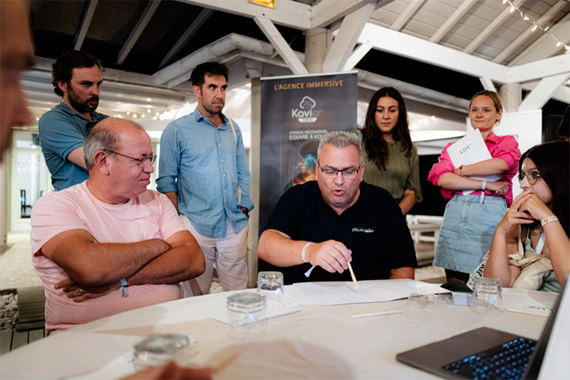 Le Forum des Pionniers : un format collaboratif pour croiser les expériences, faire émerger des idées et encourager les synergies professionnelles. © Jules Despretz / Forum des Pionniers 2024 – La Réunion
