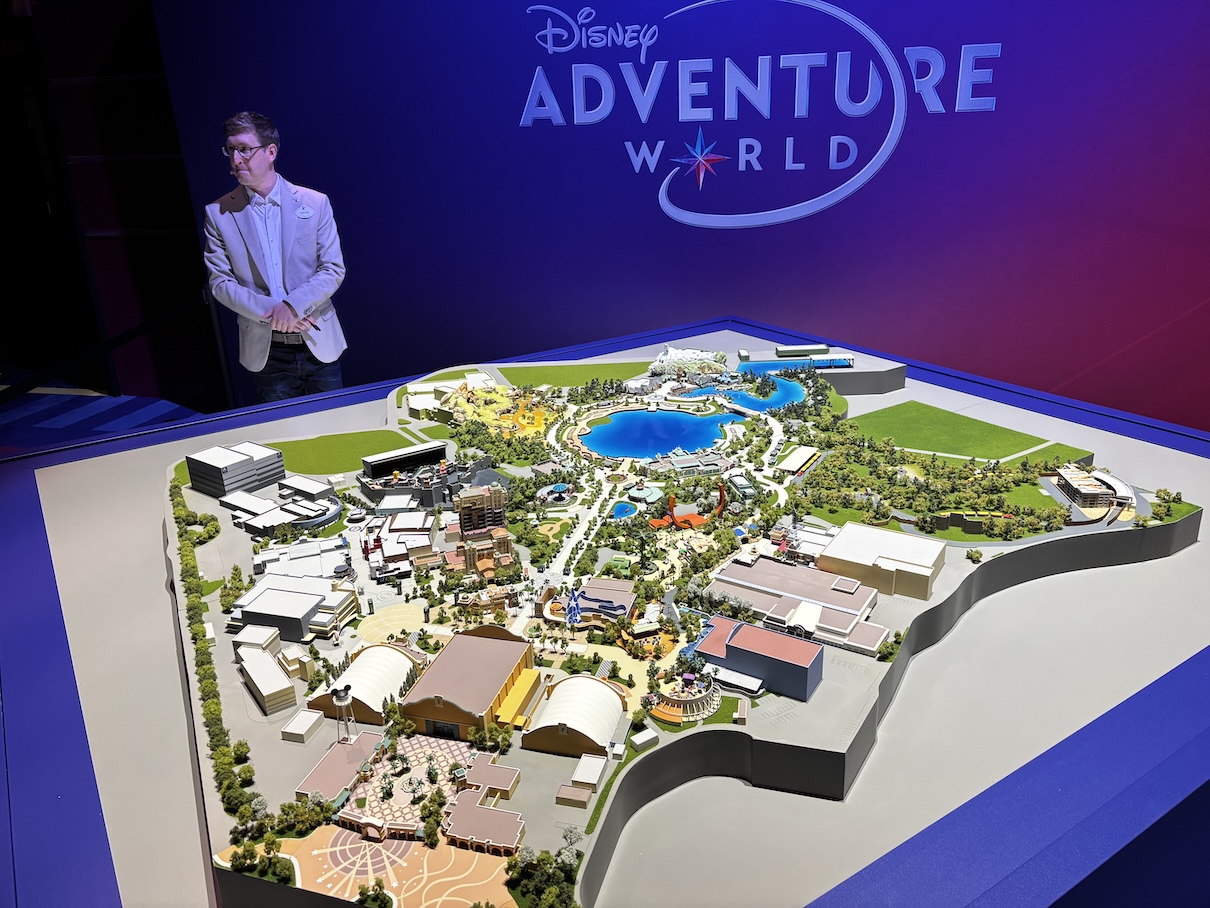 Maquette de Adventure World - ©AmeliaBrille