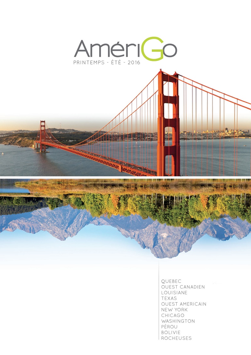 AmériGo intègre le Canada à sa brochure Printemps-Été 2016