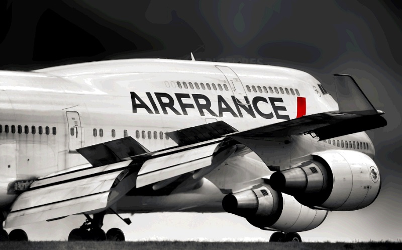 La France avait accueilli le Boeing 747 pour la première fois sous les couleurs d’Air France, le 3 juin 1970, pour un premier vol vers New York - DR : C. Hardin