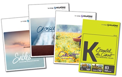 Kuoni distribue ses brochures été 2016