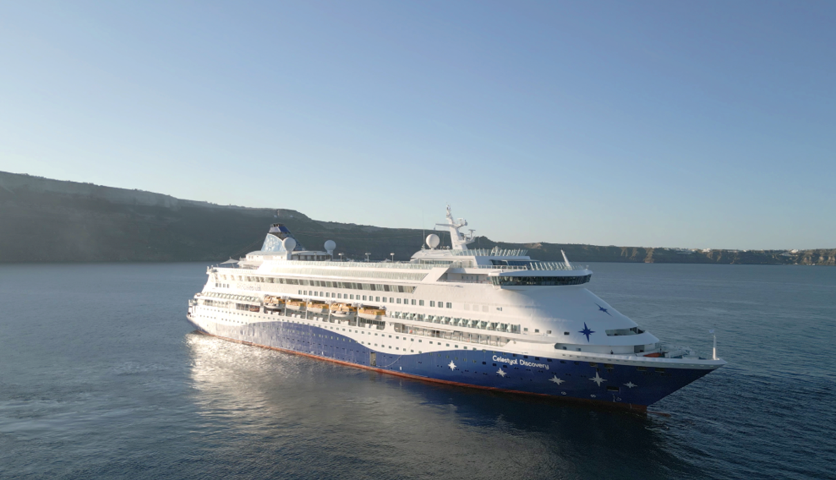 Celestyal Discovery adopte les biocarburants en Grèce - Photo @Celestyal