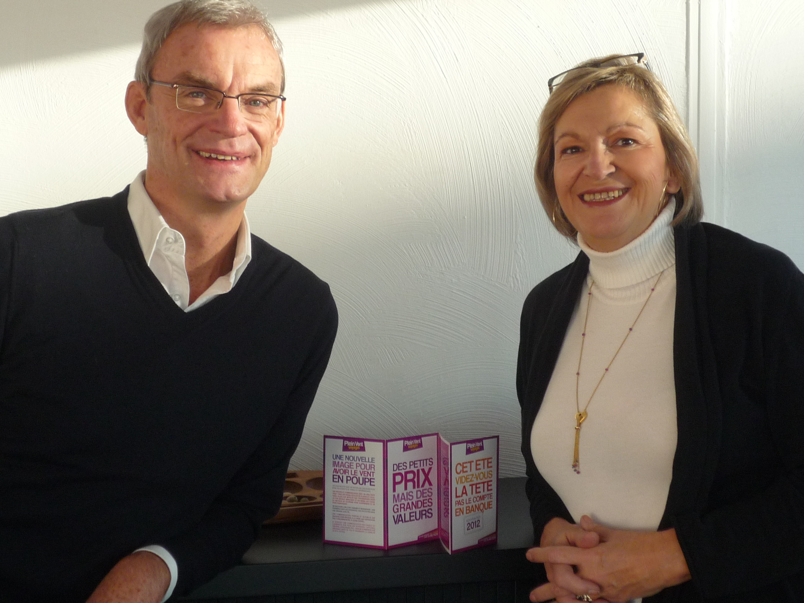 Joost Bourlon, le PDG de Plein Vent accompagné par  Carole Pellicer. Tous deux sont confiants sur l'avenir du TO. DR-Plein Vent Joost Bourlon, le PDG de Plein Vent accompagné par  Carole Pellicer. Tous deux sont confiants sur l'avenir du TO. DR-Plein Vent